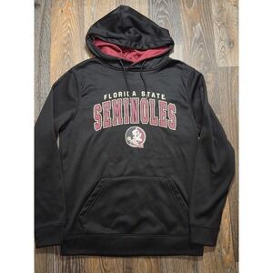 Colosseum Florida State Seminoles Hoodie Mens M Black FSU Pullover Sweatshirt